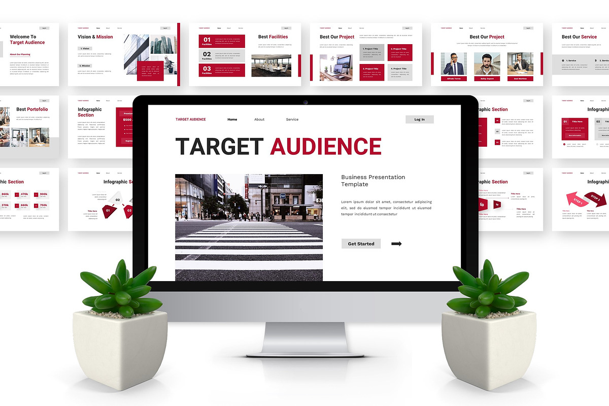 Target Audience - Business Keynote preview 5