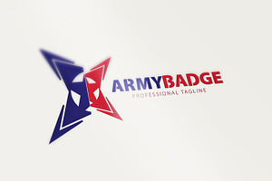 Army Badge - Military Soldier Logo