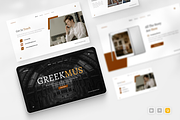 Museum Presentation Google Slide, a Presentation Template by Annora Studio (Thumbnail 1 of 5)