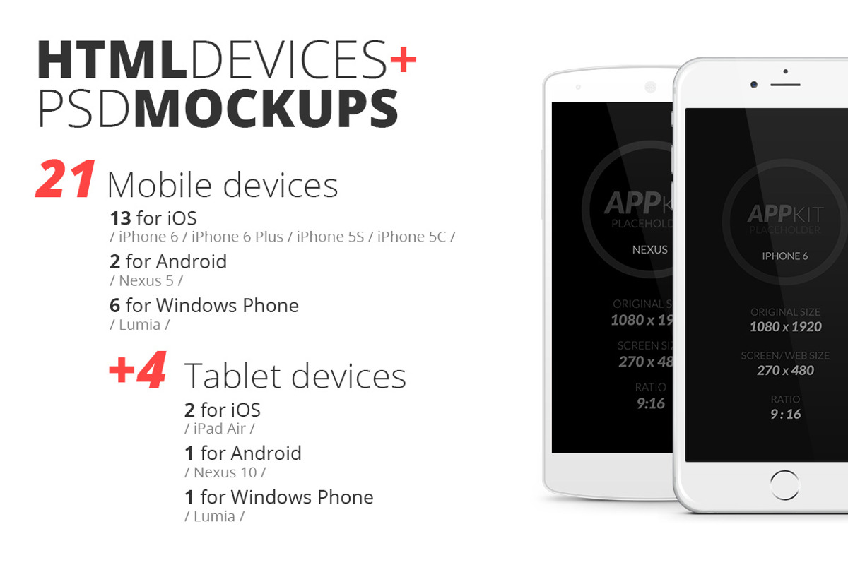 AppKit – Landing Page For Mobile App, a Bootstrap Template by ArtRow Team (Photo 3 of 5)