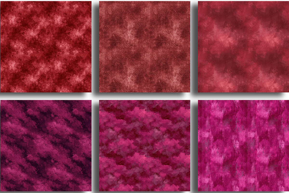 Distressed Crimson Texture Digital, an Illustration by CraftArtStudio (Photo 3 of 3)