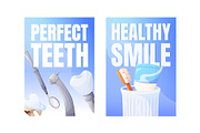 Dental Care Posters Set, a Marketing Template by EeKayStore (Thumbnail 5 of 7)