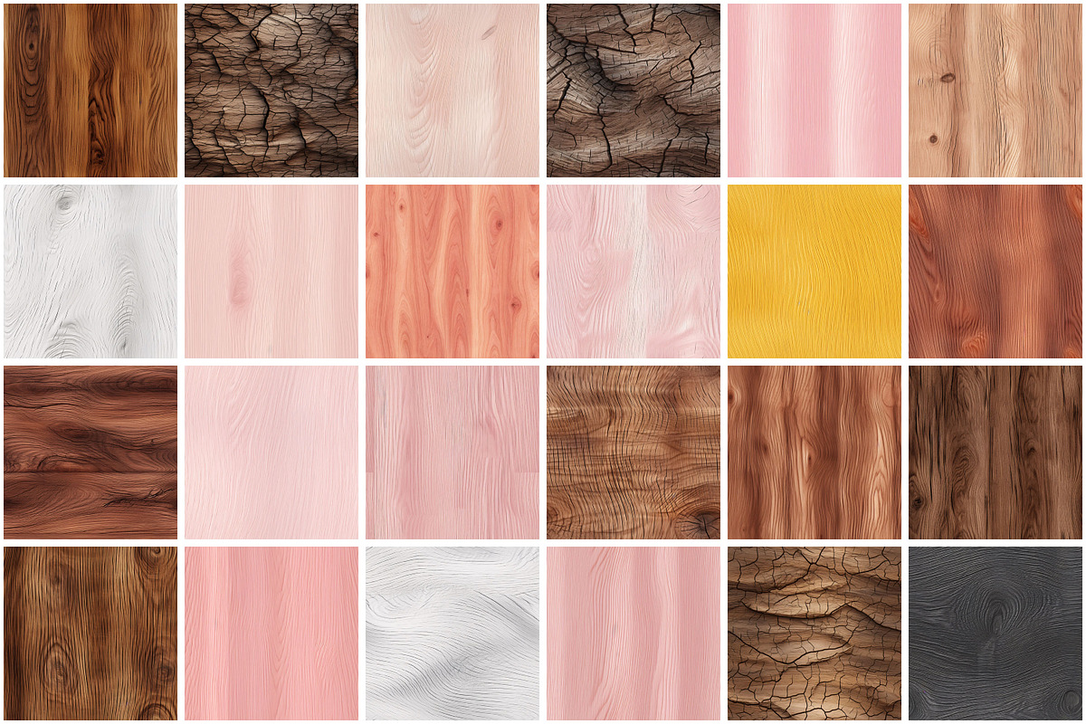 Wood Texture Seamless Pattern, a Texture Graphic by Forhadx5 (Photo 8 of 19)