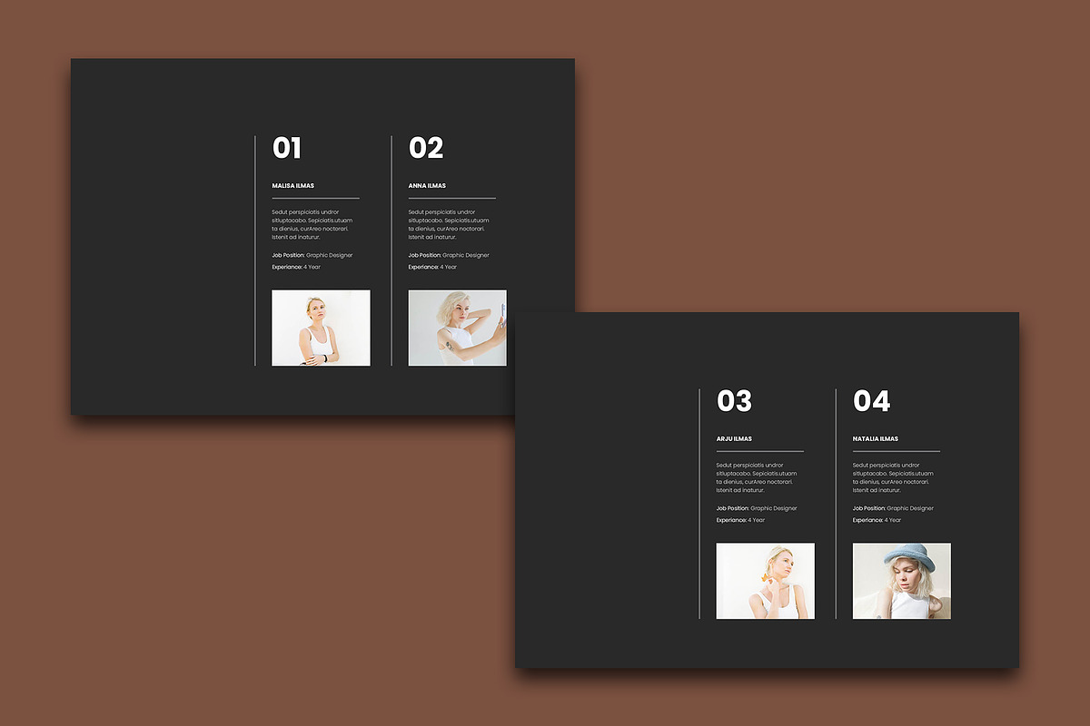 Landscape Project Proposal Template, a Brochure Template by HR Studio (Photo 5 of 8)