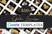 350+ Golden Eclipse Templates, a Social Media Template by ResumeFabs (Thumbnail 1 of 6)