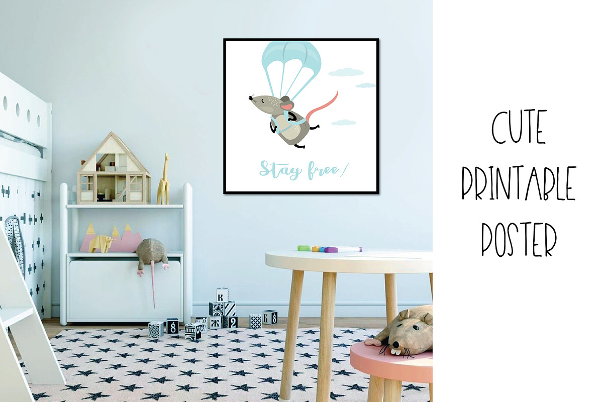 2020 Year calendar set + bonus, an Animal Illustration by naum_studio (Photo 6 of 6)