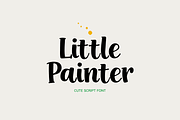 Little Painter | Cute Script Font, a Handwritten Font by gafaroff studio (Thumbnail 1 of 5)