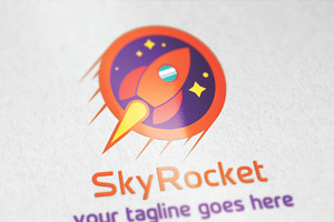 Sky Rocket Logo