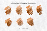 15 Procreate Color Pencils Brush Set, a Brush Add-On by Jenteva Art (Thumbnail 3 of 16)