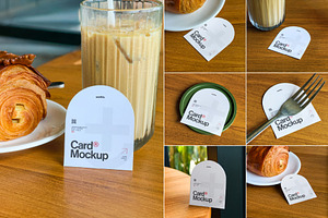 Cafenook Arch Card Mockup Bundle