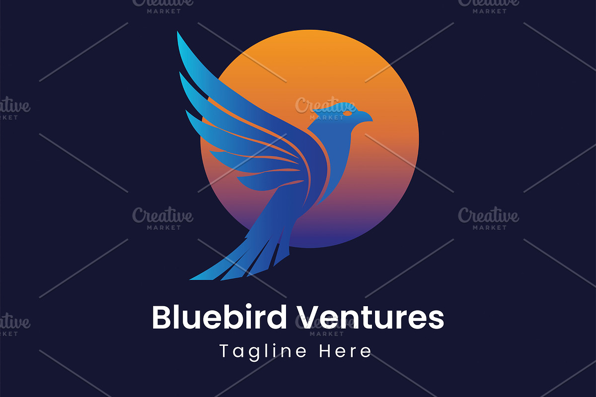 Bluebird Ventures Logo Template