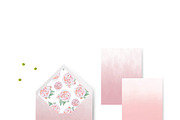 Dusty pink ombre watercolor, a Texture Graphic by GraphicRain (Thumbnail 5 of 6)