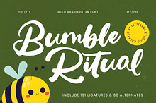 Bumble Ritual Bold Handwritten Font