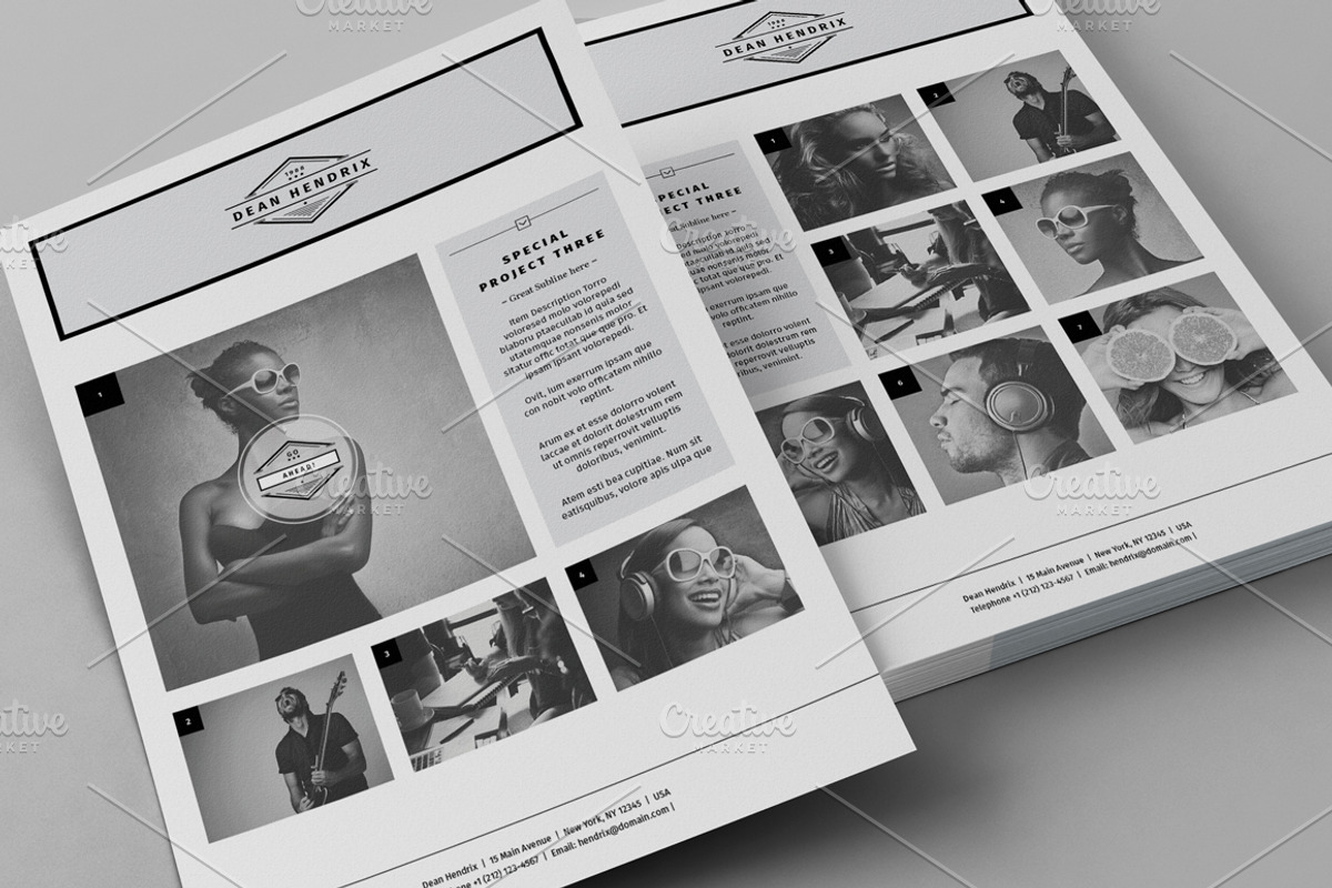 Resume - CV - Portfolio, a Resume Template by Egotype (Photo 5 of 5)