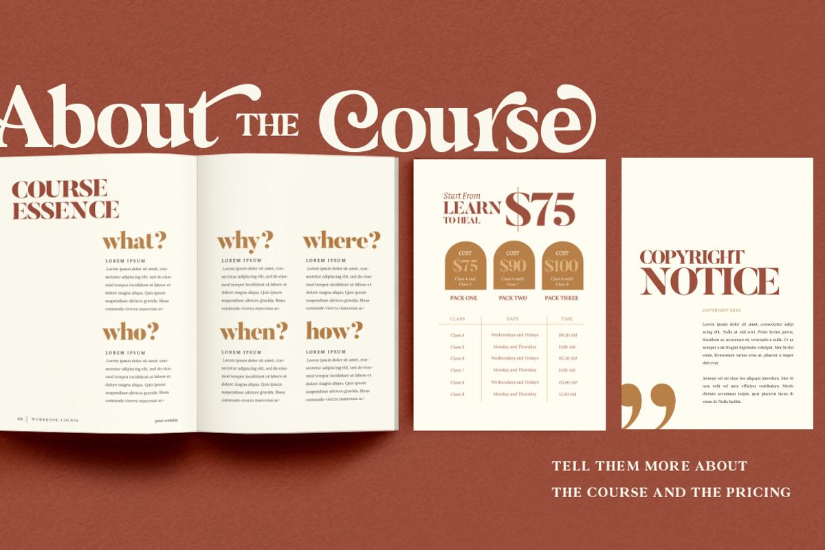 SALE Workbook Creator for Coach, a Magazine Template by Eviory (Photo 5 of 34)