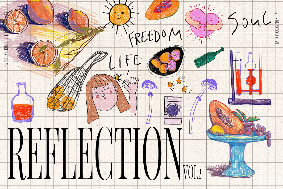 Reflection Scribble & Posters, an Object Graphic by nadispasibenko (Photo 2 of 15)