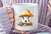 Autumn Mushrooms Clipart Bundle, an Illustration by Pixels.Craft (Thumbnail 6 of 7)