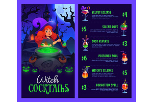 Happy Halloween holiday menu