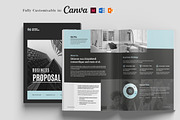 Project Proposal Template | Canva, a Brochure Template by DesVert (Thumbnail 1 of 5)