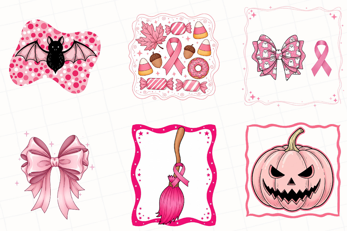 Breast Cancer Awareness PNG, an Illustration by OK Design (Photo 2 of 4)