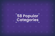 Iconia Pro — 32,000+ Icon in 6 Style, an Icon by Kawalan Studio (Thumbnail 3 of 13)