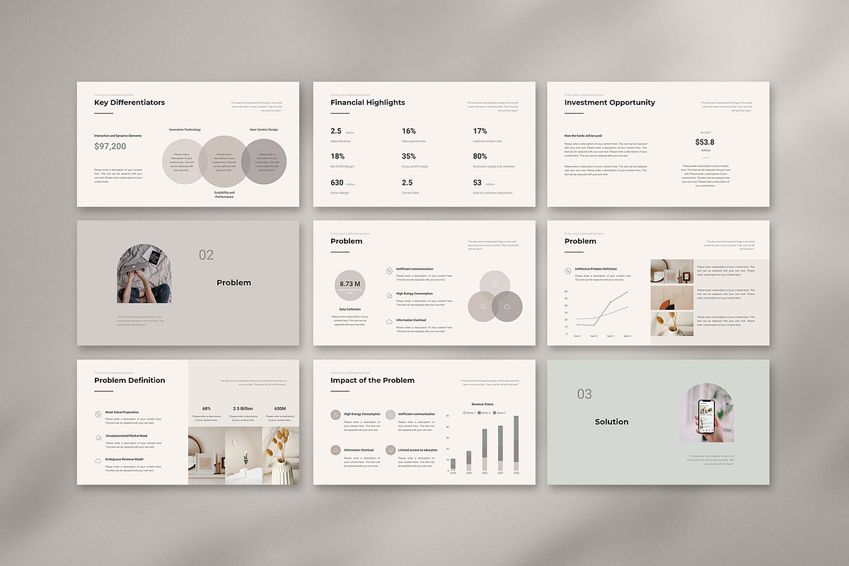 Canva Pitch Deck Presentation, a Presentation Template by CreativityForest (Photo 4 of 12)