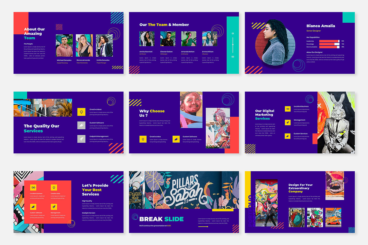 Modern Color PowerPoint Presentation