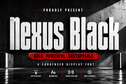 Nexus Black, a Slab Serif Font by Wow Magic (Thumbnail 1 of 6)