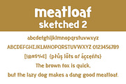 Meatloaf Font Family, a Font by Brittney Murphy Design (Thumbnail 6 of 7)
