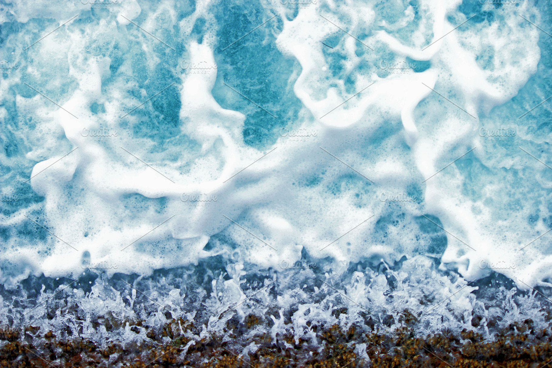 Frothy Waves, a Nature Photo by Erica Patstone