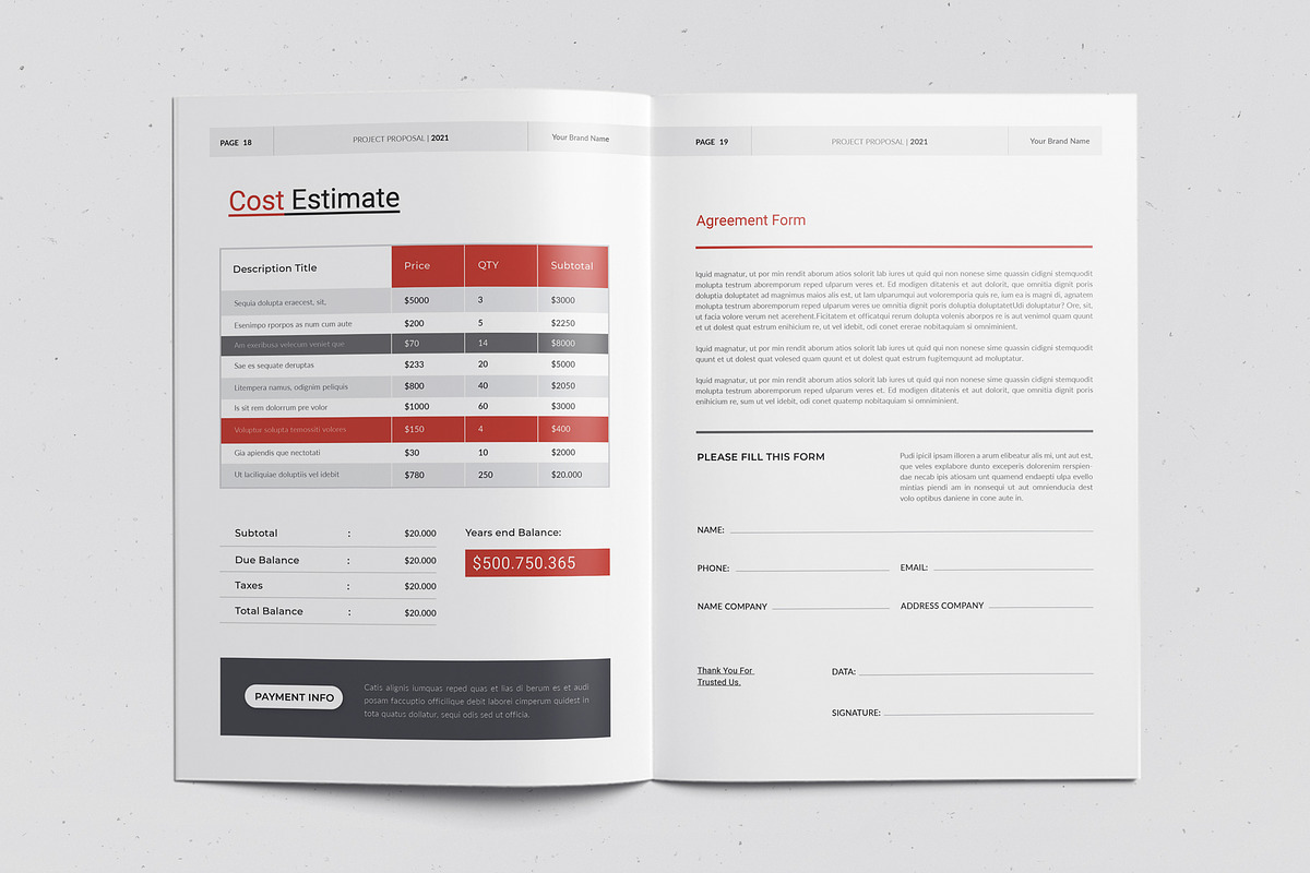 Project Proposal | Word & Canva, a Brochure Template by Creativity-Design (Photo 9 of 13)