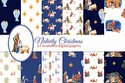 Nativity Christmas, an Illustration by s.yanyeva (Thumbnail 7 of 10)