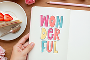 Sunday Memories - Cute Display Font, a Handwritten Font by Keithzo (Thumbnail 4 of 10)
