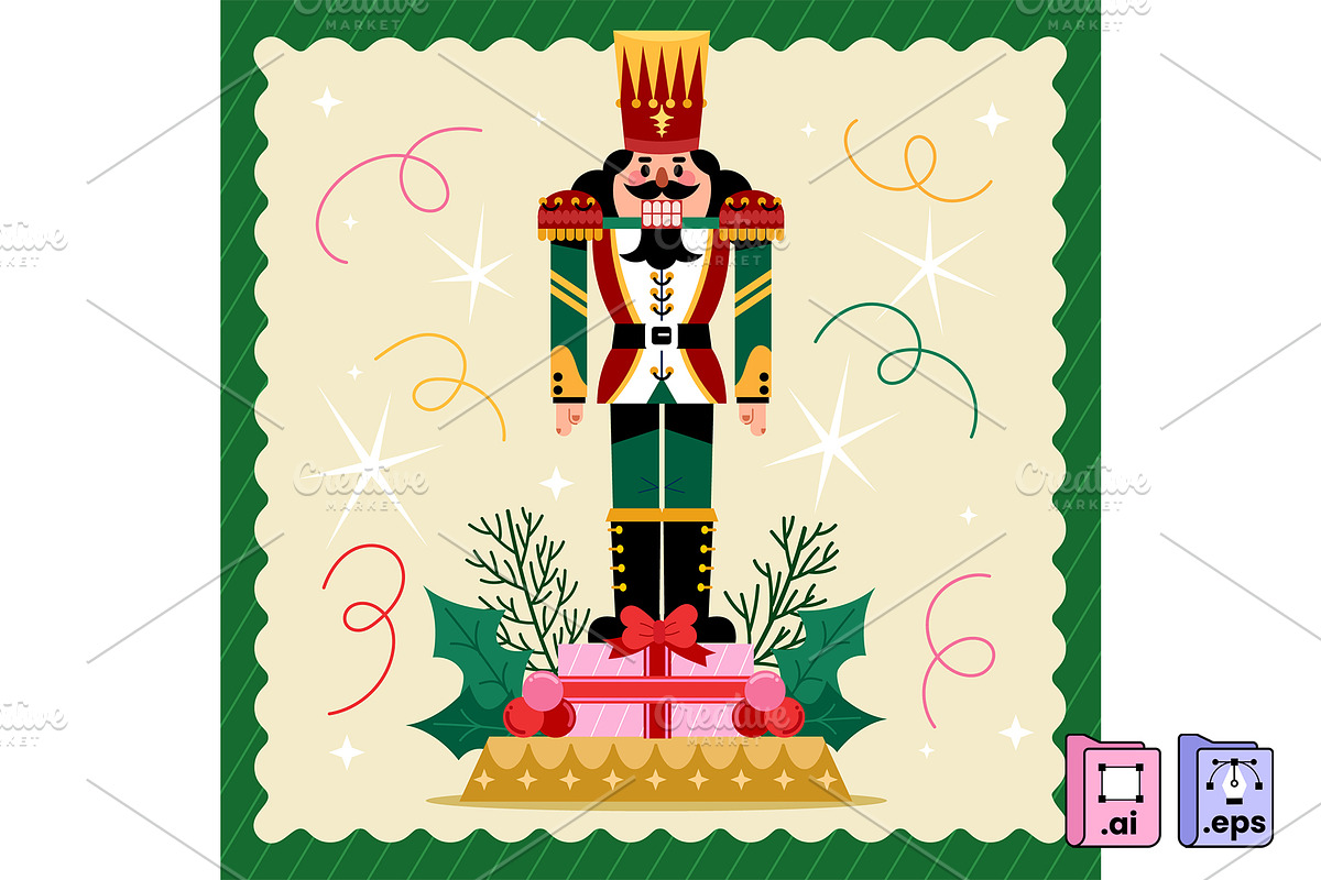 Festive Nutcracker Illustration, a Person Illustration by MISS CHATZ (Photo 3 of 3)