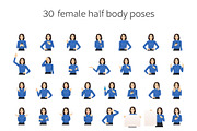 Business Asian man and woman 2 in 1, a Finance Illustration by Volha Hlinskaya (Thumbnail 8 of 9)