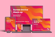 Responsive Clay Screen Device Mockup, a Device Mockup by zippypixelstudio (Thumbnail 3 of 13)