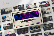 Gaming eSports Google Slides, a Presentation Template by fluffstudio (Thumbnail 1 of 4)