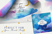 Eternal Galaxy Watercolor Collection, a Texture Graphic by Anna's Creative Store (Thumbnail 6 of 6)