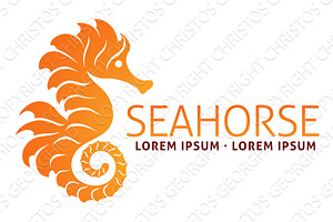Seahorse Fish Sea Horse Animal, an Animal Illustration by Christos Georghiou