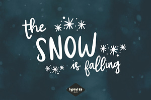 Wild Winter Extensive Script Font