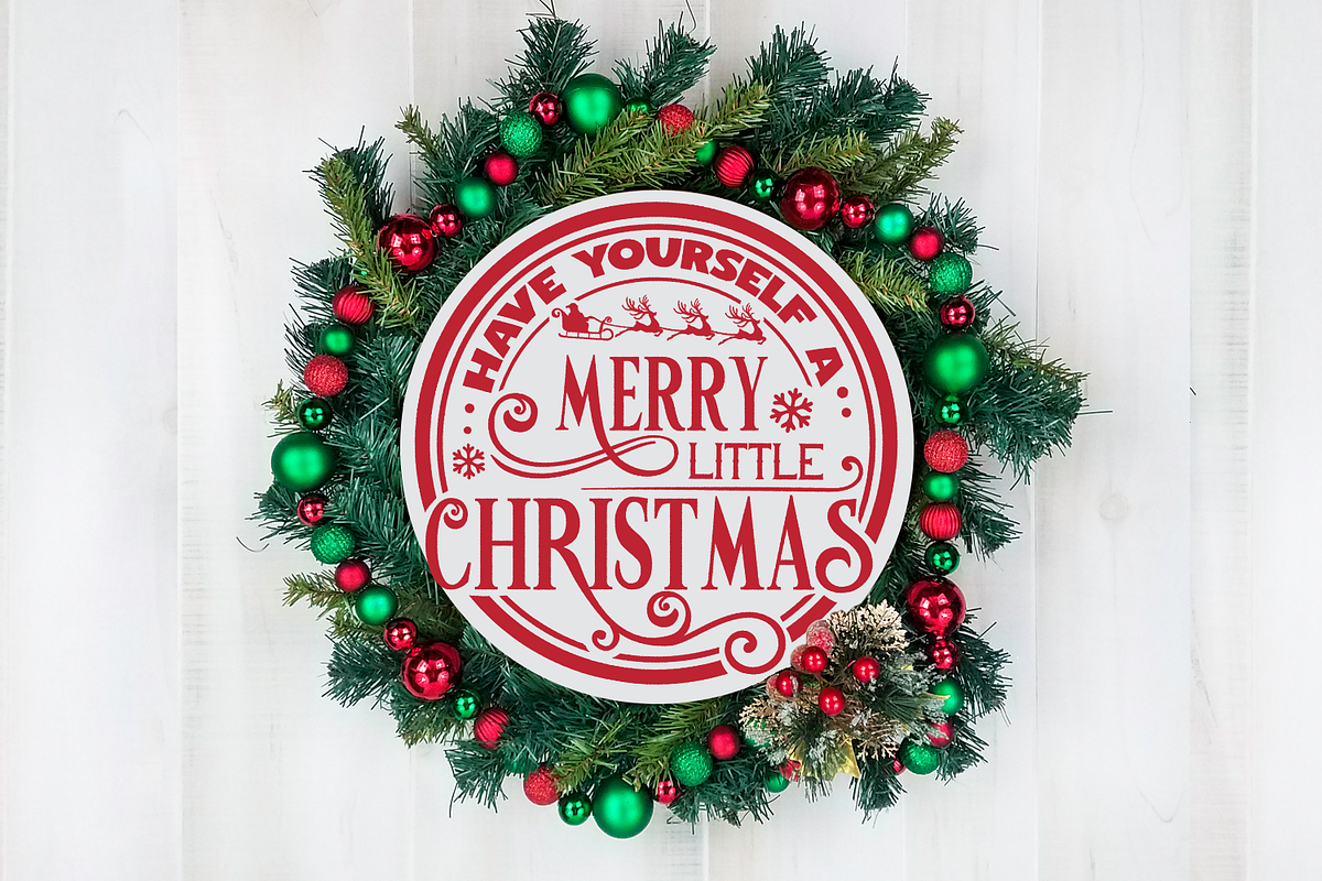 Round Christmas Ornaments Pack, an Object Graphic by Anastasia Feya (Photo 5 of 9)