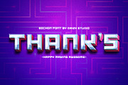 Bechon, a Font by Drizy (Thumbnail 10 of 10)