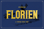 Florien - Victorian Font, a Serif Font by StringLabs (Thumbnail 1 of 6)