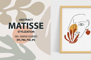 Matisse abstract elements 100+