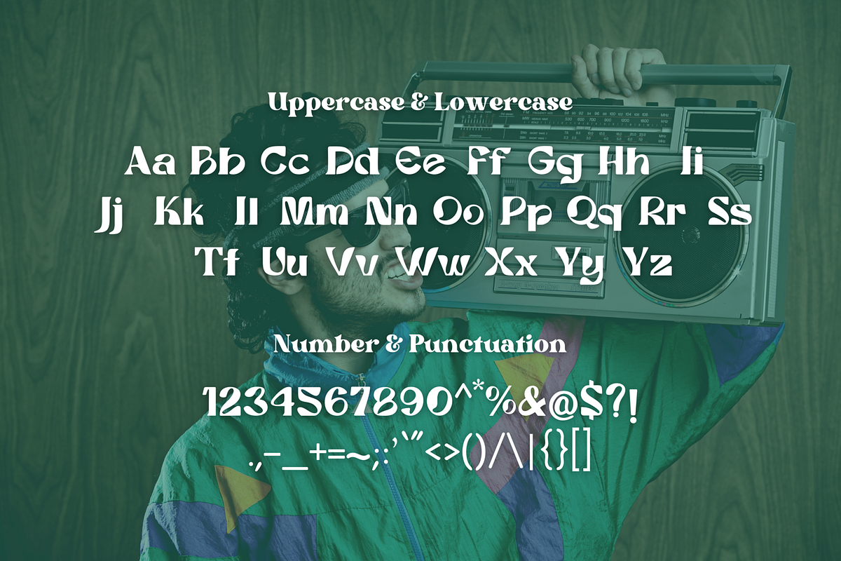 Mojopait | Classy Retro Serif Font, a Serif Font by filosovis (Photo 2 of 5)