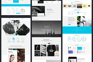 Multi-Prupose Sketch Template UI Kit