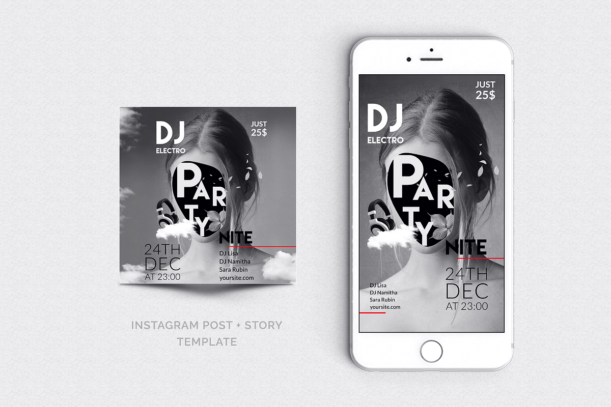 DJ Party Flyer, a Flyer Template by Jaisivakumar (Photo 4 of 5)