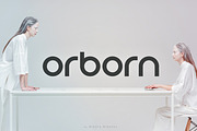 Orborn - Round Futuristic Font, a Font by LogoBuy (Thumbnail 1 of 10)