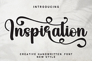 Inspiration | Script Font, a Handwritten Font by Scratchones (Thumbnail 1 of 9)