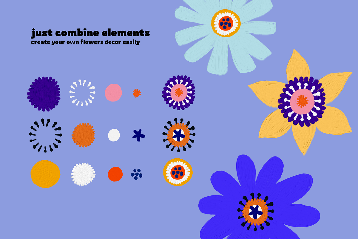 12 seamless floral patterns psd, a Pattern Graphic by ARTMIRU (Photo 22 of 24)